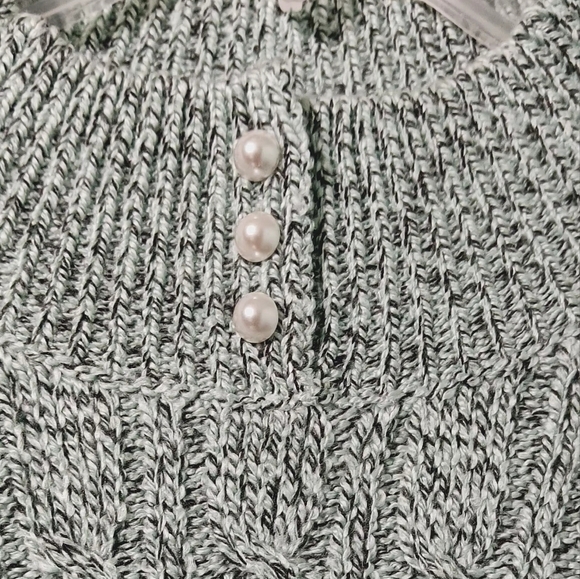 3 X$20 Rebecca Malone Women's Pullover light green Sweater Long Sleeve Size XL - Picture 2 of 7